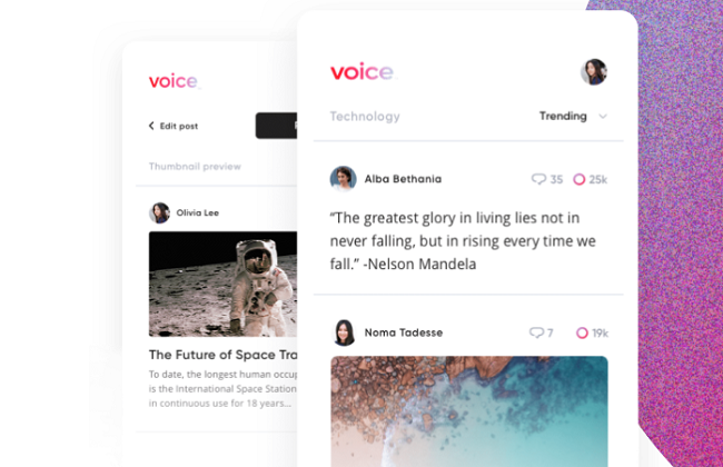 voice cryptocurrency platform